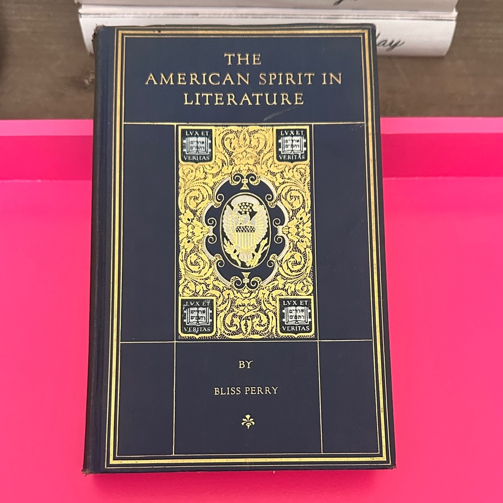 The American Spirit in Literature Book